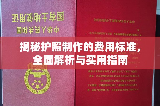 伊通揭秘护照制作的费用标准，全面解析与实用指南