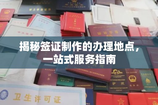 伊通揭秘签证制作的办理地点，一站式服务指南