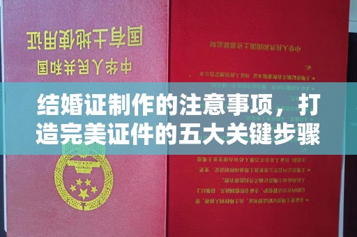 伊通结婚证制作的注意事项，打造完美证件的五大关键步骤