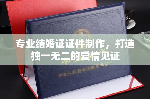 伊通专业结婚证证件制作，打造独一无二的爱情见证