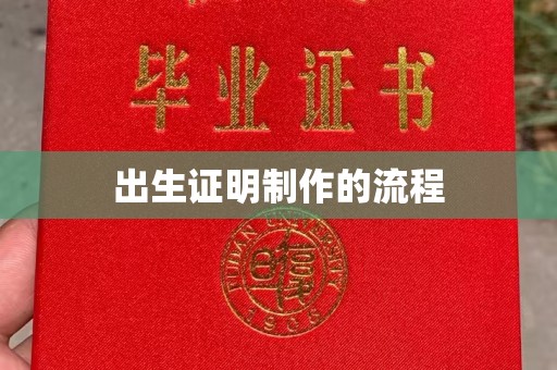 伊通出生证明制作的流程
