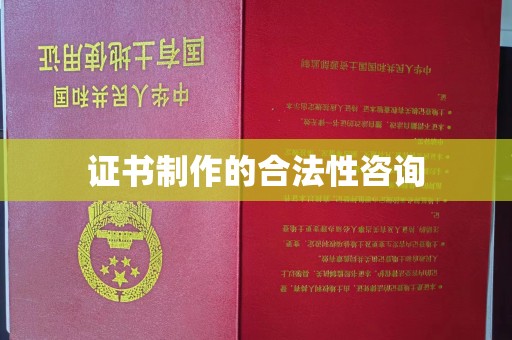伊通证书制作的合法性咨询