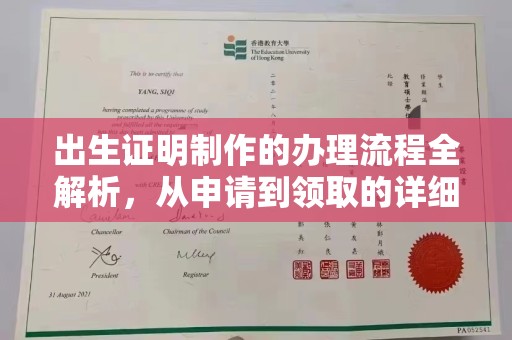 伊通出生证明制作的办理流程全解析，从申请到领取的详细指南