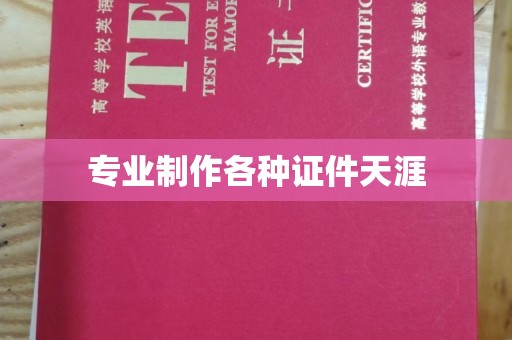 伊通专业制作各种证件天涯