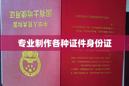 伊通专业制作各种证件身份证